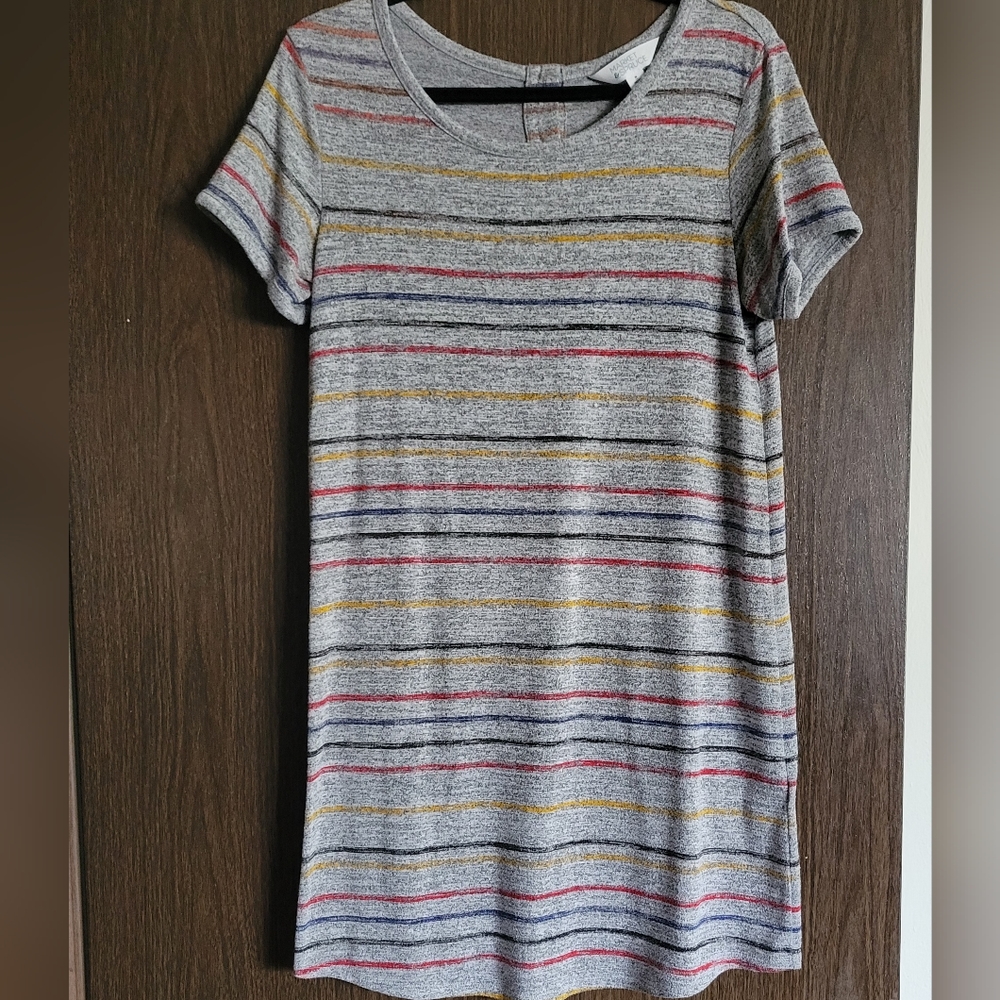 Market & spruce striped T-shirt dress